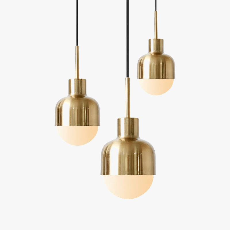 Plafonnier LED Doré | Marco Lucetti