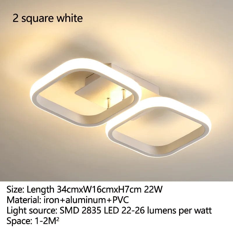 Plafonnier Led Élégant | Marco Lucetti