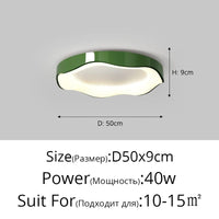 Plafonnier LED Élégant | Marco Lucetti