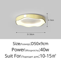 Plafonnier LED Élégant | Marco Lucetti