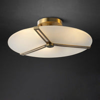 Plafonnier LED élégant "Pablo Gold" | Marco Lucetti