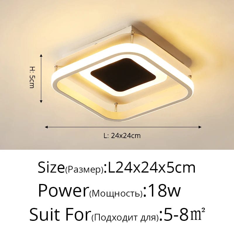 Plafonnier LED en acrylique pour éclairer votre intérieur | Marco Lucetti