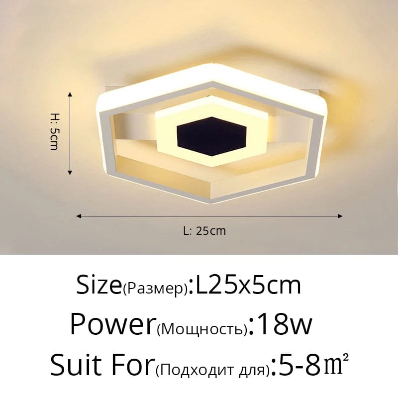 Plafonnier LED en acrylique pour éclairer votre intérieur | Marco Lucetti