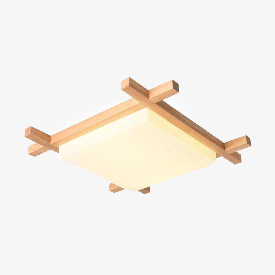 Plafonnier LED en bois Botimi | Marco Lucetti