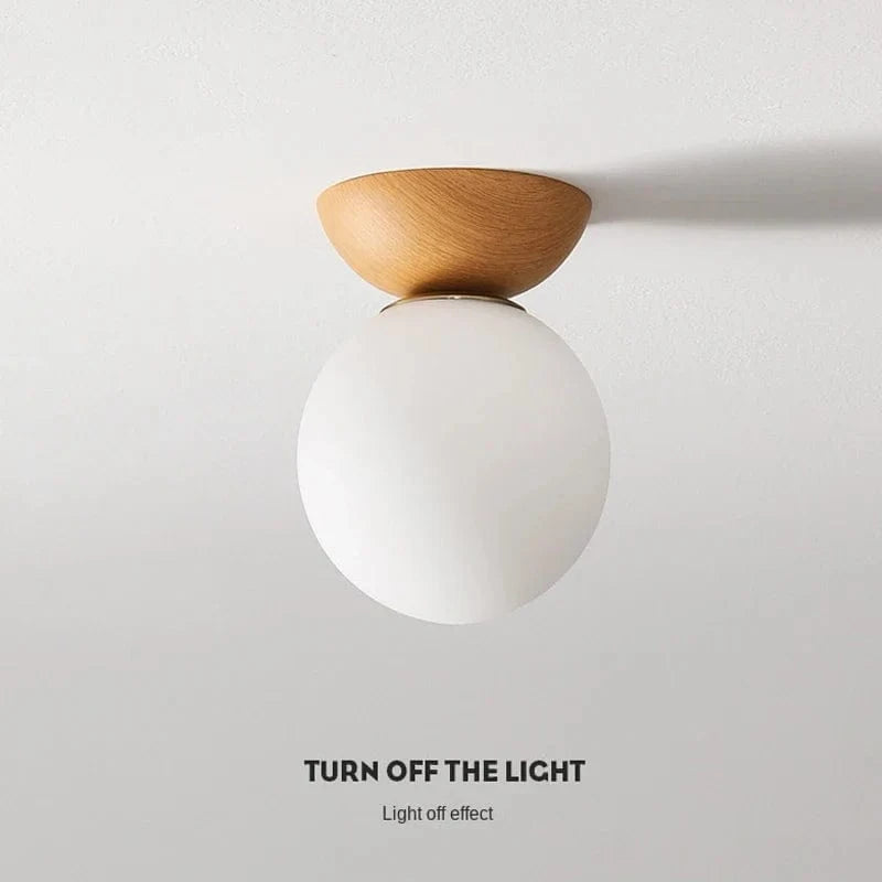 Plafonnier LED en bois design | Marco Lucetti