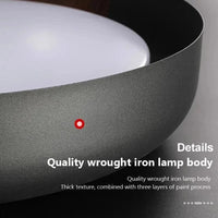 Plafonnier LED en bois design nordique contemporain | Marco Lucetti