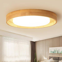 Plafonnier LED en bois design Solid | Marco Lucetti