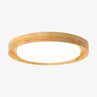 Plafonnier LED en bois design Solid | Marco Lucetti