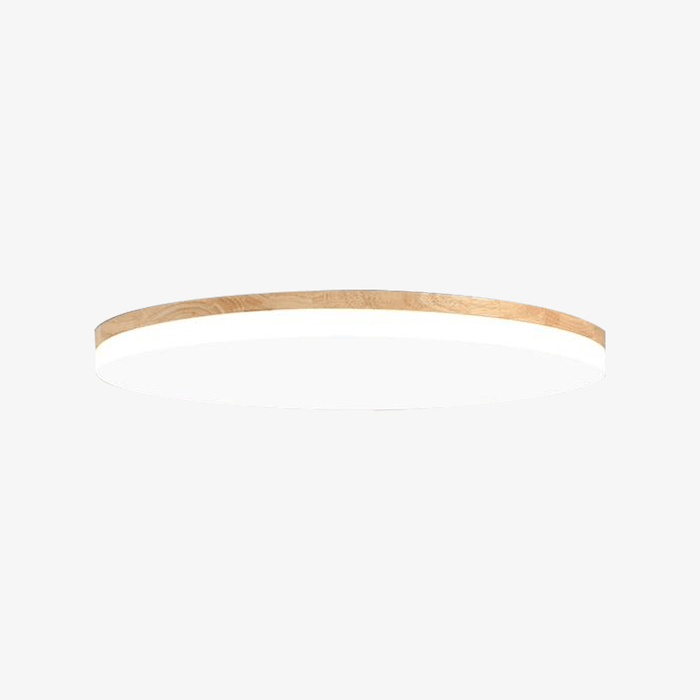 Plafonnier LED en bois moderne - Artisanatum
