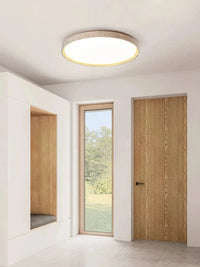 Plafonnier LED en bois pour chambre et salon | Marco Lucetti