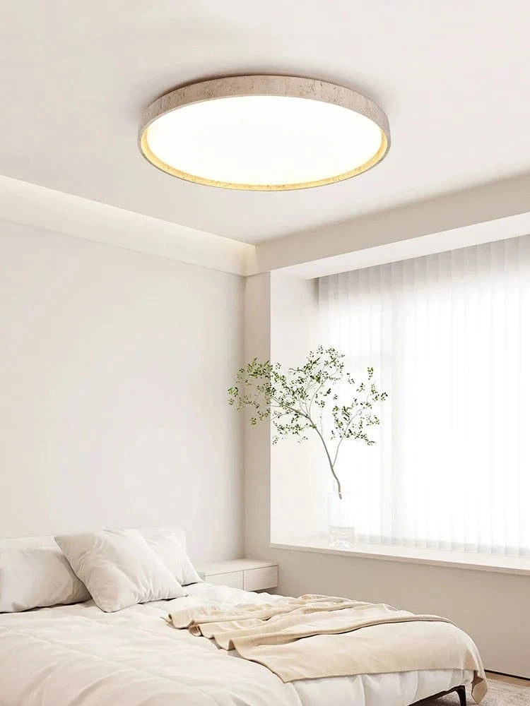 Plafonnier LED en bois pour chambre et salon | Marco Lucetti