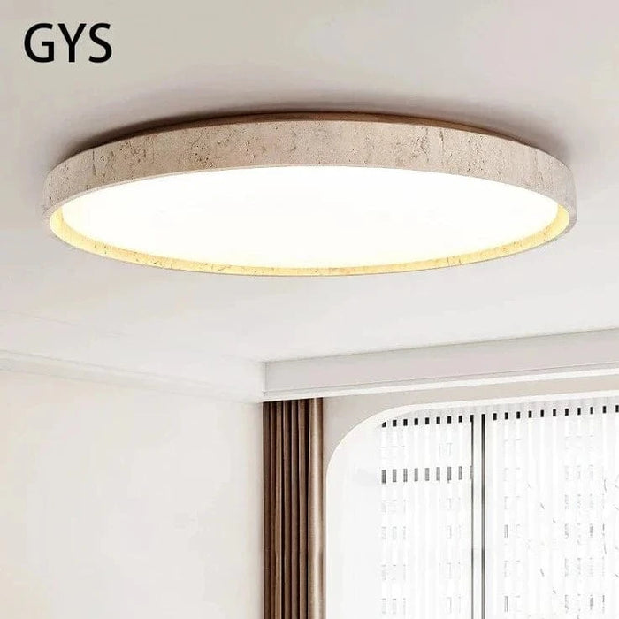 Plafonnier LED en bois pour chambre et salon | Marco Lucetti