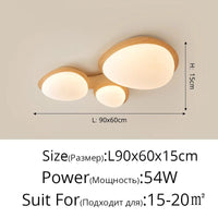 Plafonnier LED en bois pour un éclairage intérieur moderne et design | Marco Lucetti