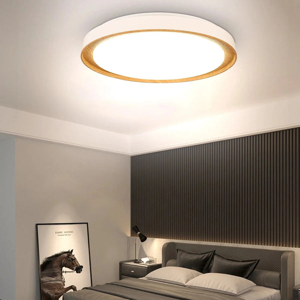 Plafonnier LED en bois pour un éclairage intérieur moderne | Marco Lucetti