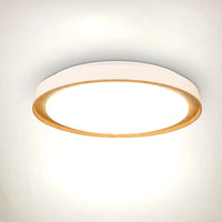 Plafonnier LED en bois pour un éclairage intérieur moderne | Marco Lucetti Lumière blanche