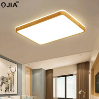 Plafonnier LED en bois véritable au design moderne - Parfait pour toutes vos pièces | Marco Lucetti