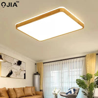 Plafonnier LED en bois véritable au design moderne - Parfait pour toutes vos pièces | Marco Lucetti