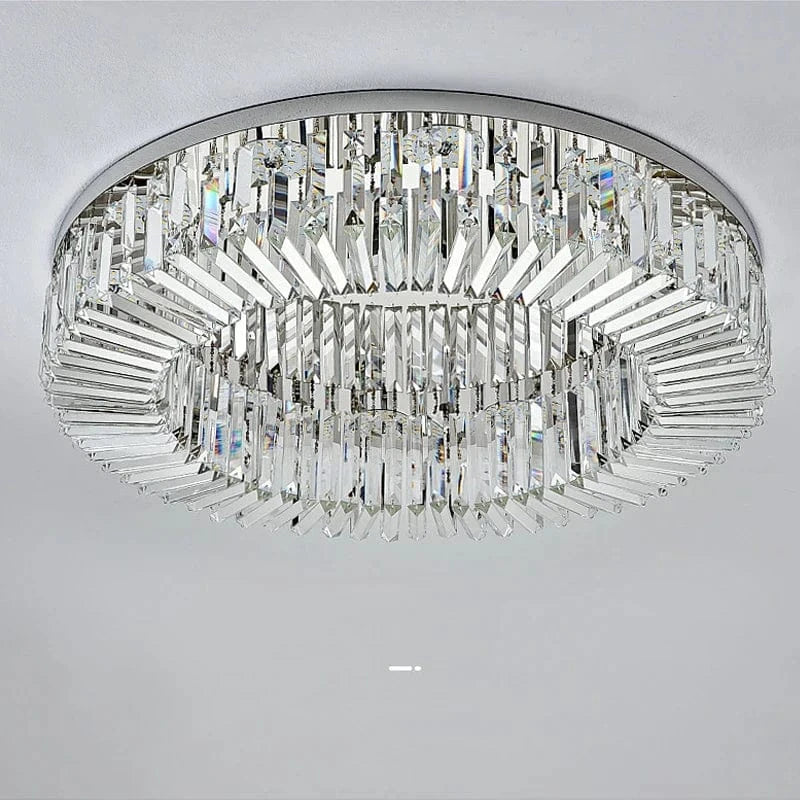 Plafonnier Led en cristal de luxe au design contemporain | Marco Lucetti
