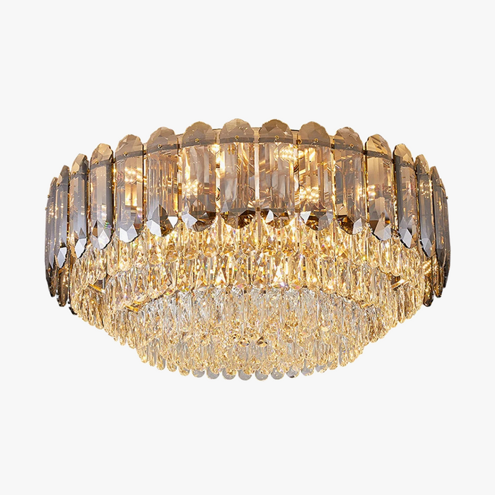 Plafonnier LED de Luxe en Cristal - Collection 2024