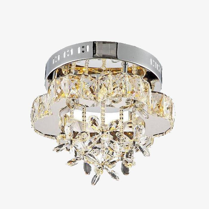 Plafonnier LED Cristal Fleur