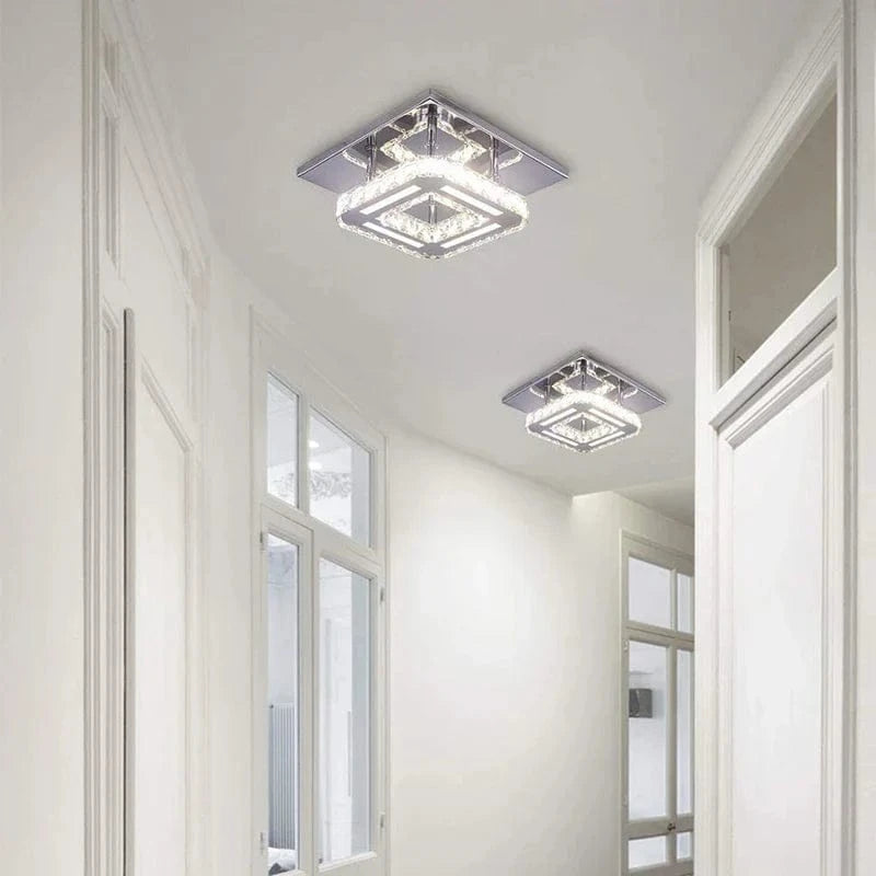 Plafonnier LED en cristal pour décoration intérieure moderne et élégante | Marco Lucetti