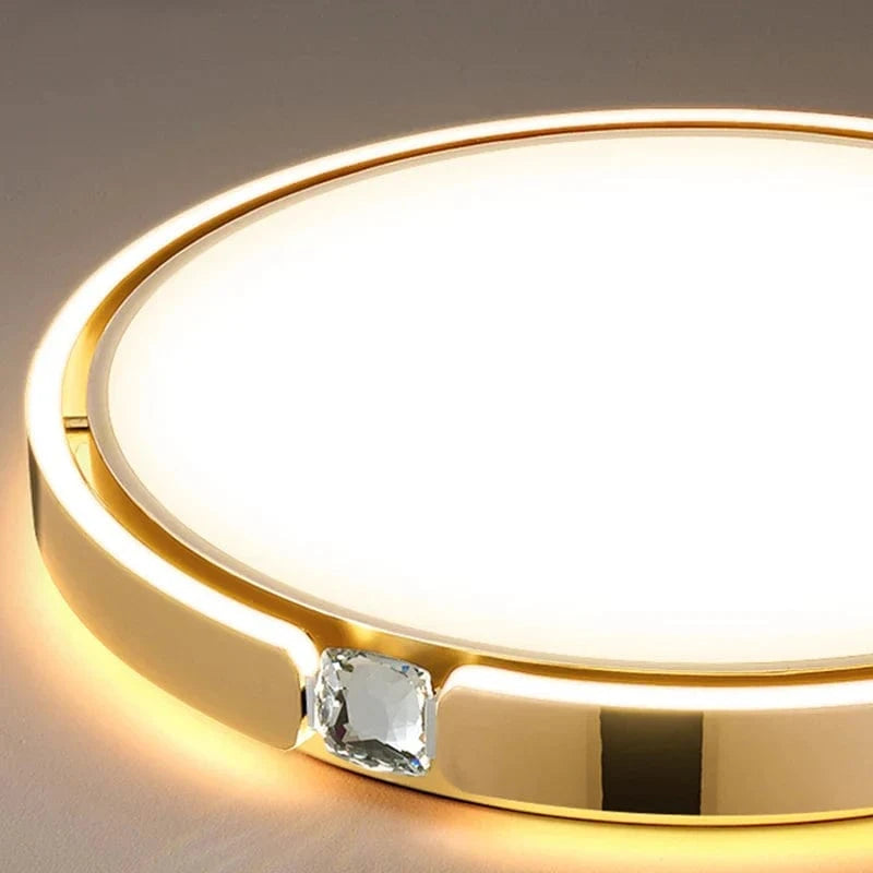 Plafonnier LED en diamant au design nordique de luxe | Marco Lucetti
