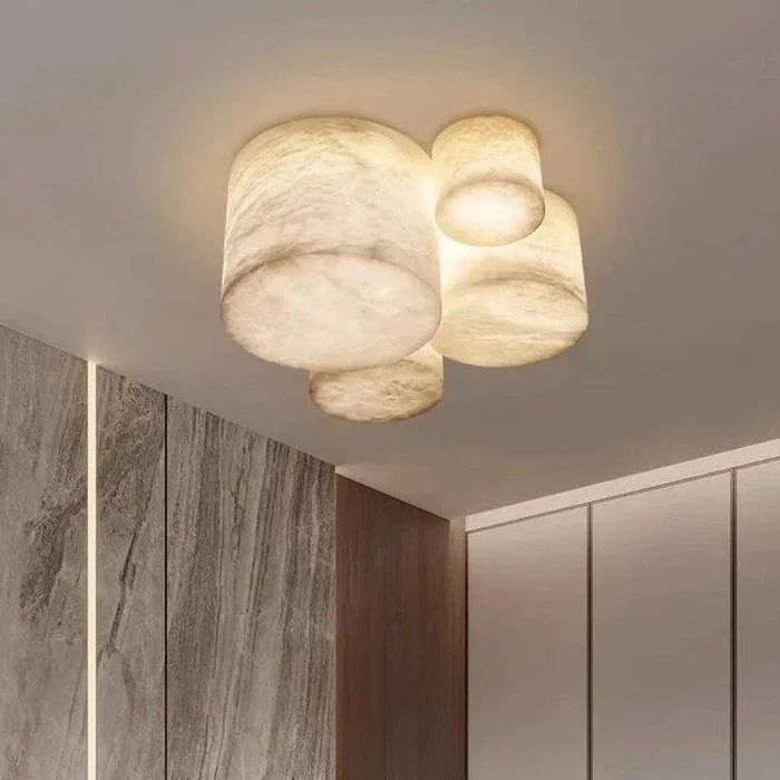 Plafonnier LED en Marbre Espagnol Prestigieux | Marco Lucetti