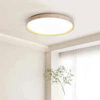 Plafonnier Led en pierre - Design Noyer Bûche - Éclairage Rétro | Marco Lucetti