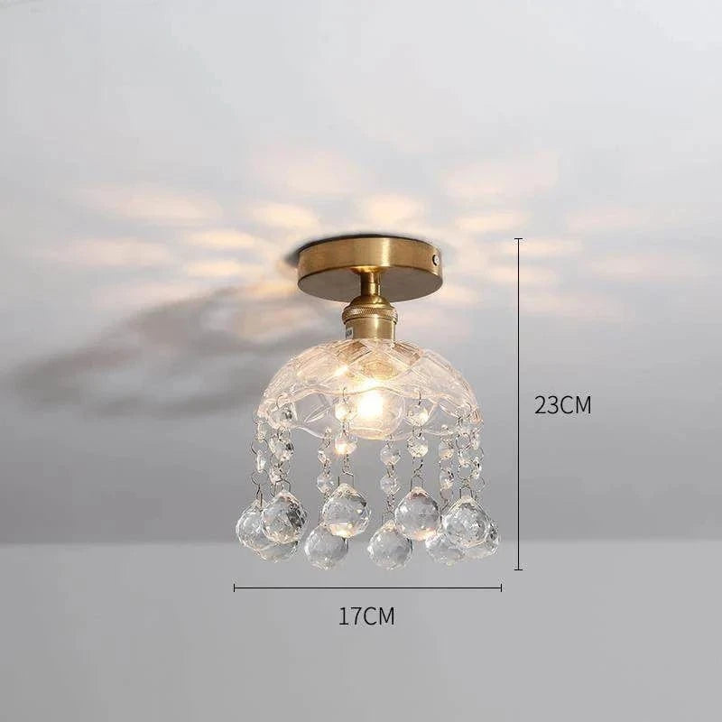 Plafonnier Led en verre au design contemporain | Marco Lucetti A