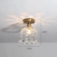 Plafonnier Led en verre au design contemporain | Marco Lucetti A