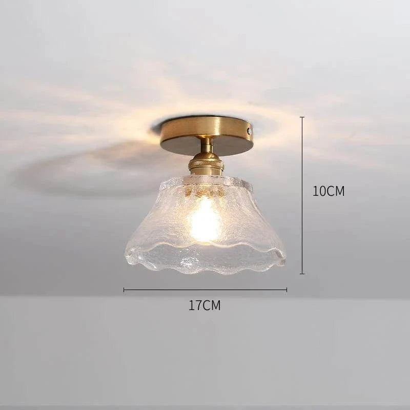 Plafonnier Led en verre au design contemporain | Marco Lucetti B