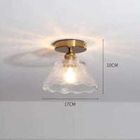 Plafonnier Led en verre au design contemporain | Marco Lucetti B