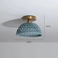 Plafonnier Led en verre au design contemporain | Marco Lucetti E