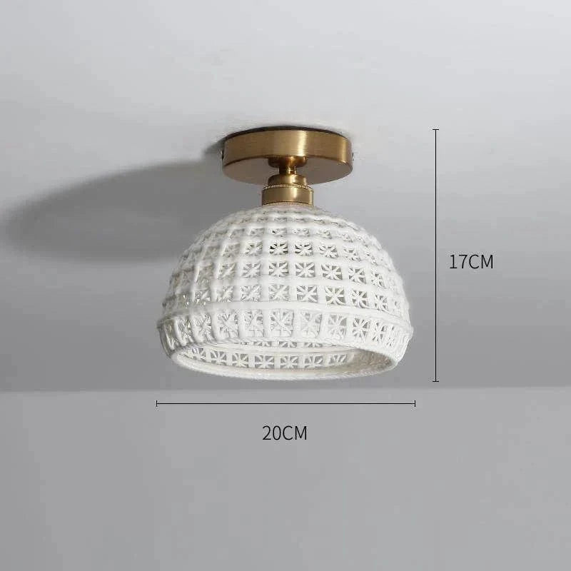 Plafonnier Led en verre au design contemporain | Marco Lucetti F