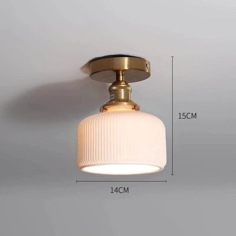 Plafonnier Led en verre au design contemporain | Marco Lucetti H