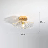 Plafonnier Led en verre au design contemporain | Marco Lucetti J