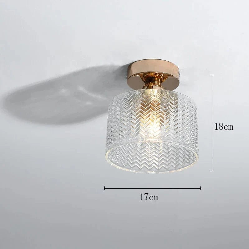 Plafonnier Led en verre au design contemporain | Marco Lucetti L