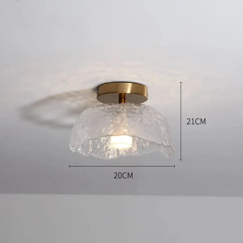 Plafonnier Led en verre au design contemporain | Marco Lucetti M