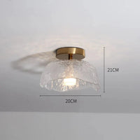 Plafonnier Led en verre au design contemporain | Marco Lucetti M