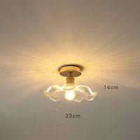 Plafonnier Led en verre au design contemporain | Marco Lucetti O