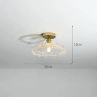 Plafonnier Led en verre au design contemporain | Marco Lucetti P