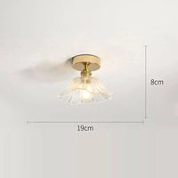 Plafonnier Led en verre au design contemporain | Marco Lucetti Q