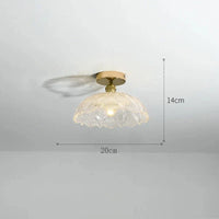 Plafonnier Led en verre au design contemporain | Marco Lucetti R