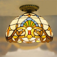 Plafonnier Led en verre design avec ampoule 7W E27 | Marco Lucetti