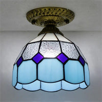 Plafonnier Led en verre design avec ampoule 7W E27 | Marco Lucetti