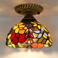 Plafonnier Led en verre design avec ampoule 7W E27 | Marco Lucetti