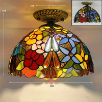 Plafonnier Led en verre design avec ampoule 7W E27 | Marco Lucetti I