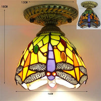 Plafonnier Led en verre design avec ampoule 7W E27 | Marco Lucetti O