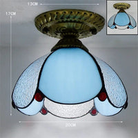 Plafonnier Led en verre design avec ampoule 7W E27 | Marco Lucetti S