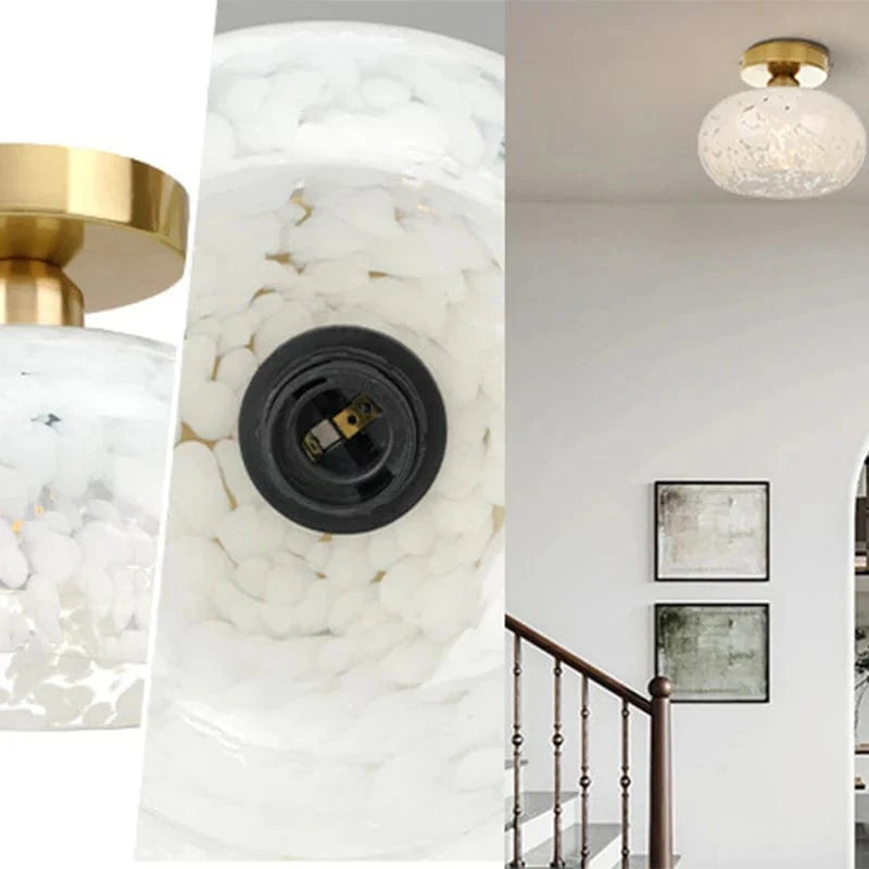 Plafonnier LED en verre design | Marco Lucetti